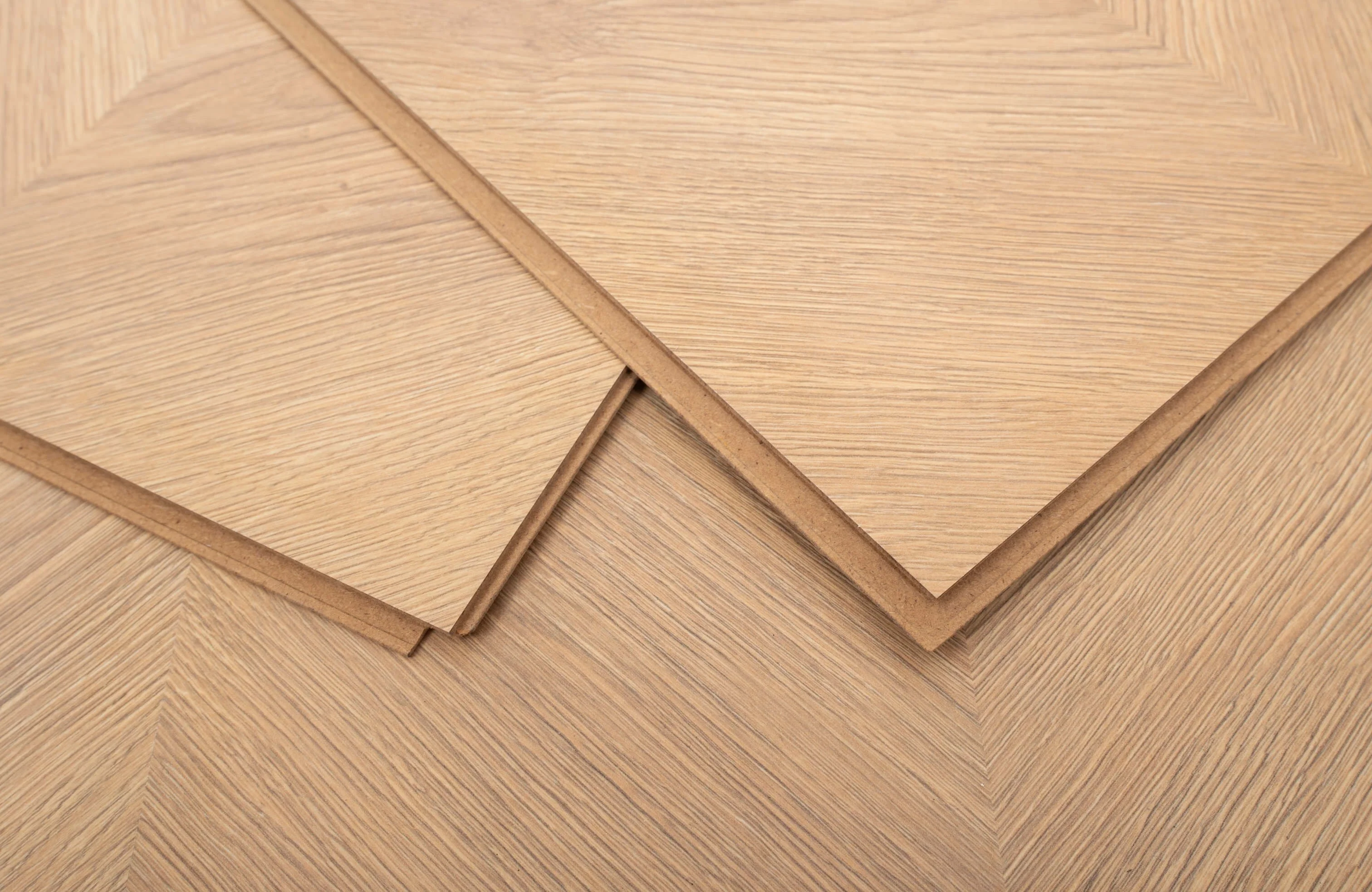 AGT 8mm Brinley Oak Chevron Laminate Flooring - Image 9