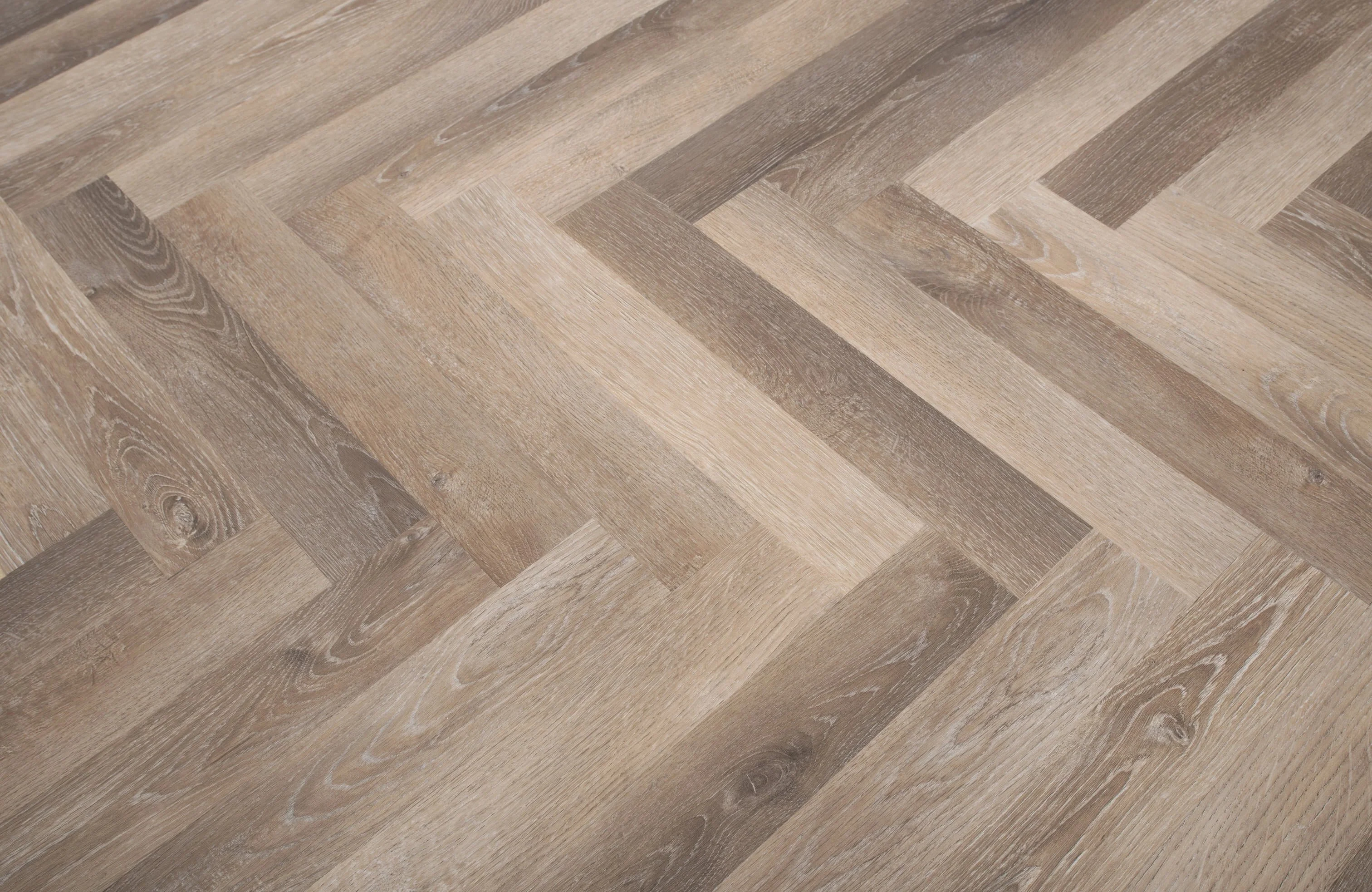 Alba Midnight Oak Herringbone Waterproof Glue Down LVT - Image 5