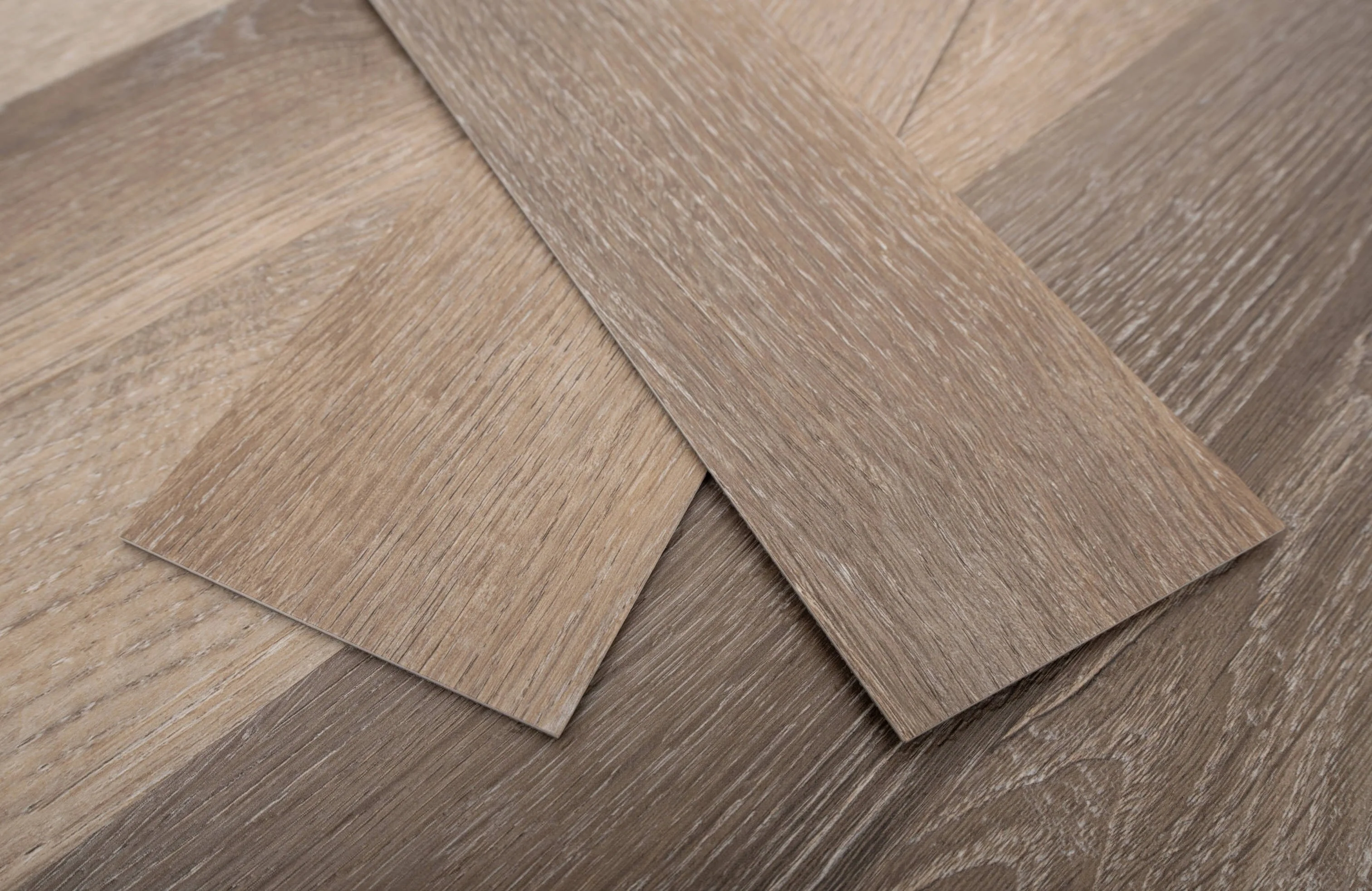 Alba Midnight Oak Herringbone Waterproof Glue Down LVT - Image 6