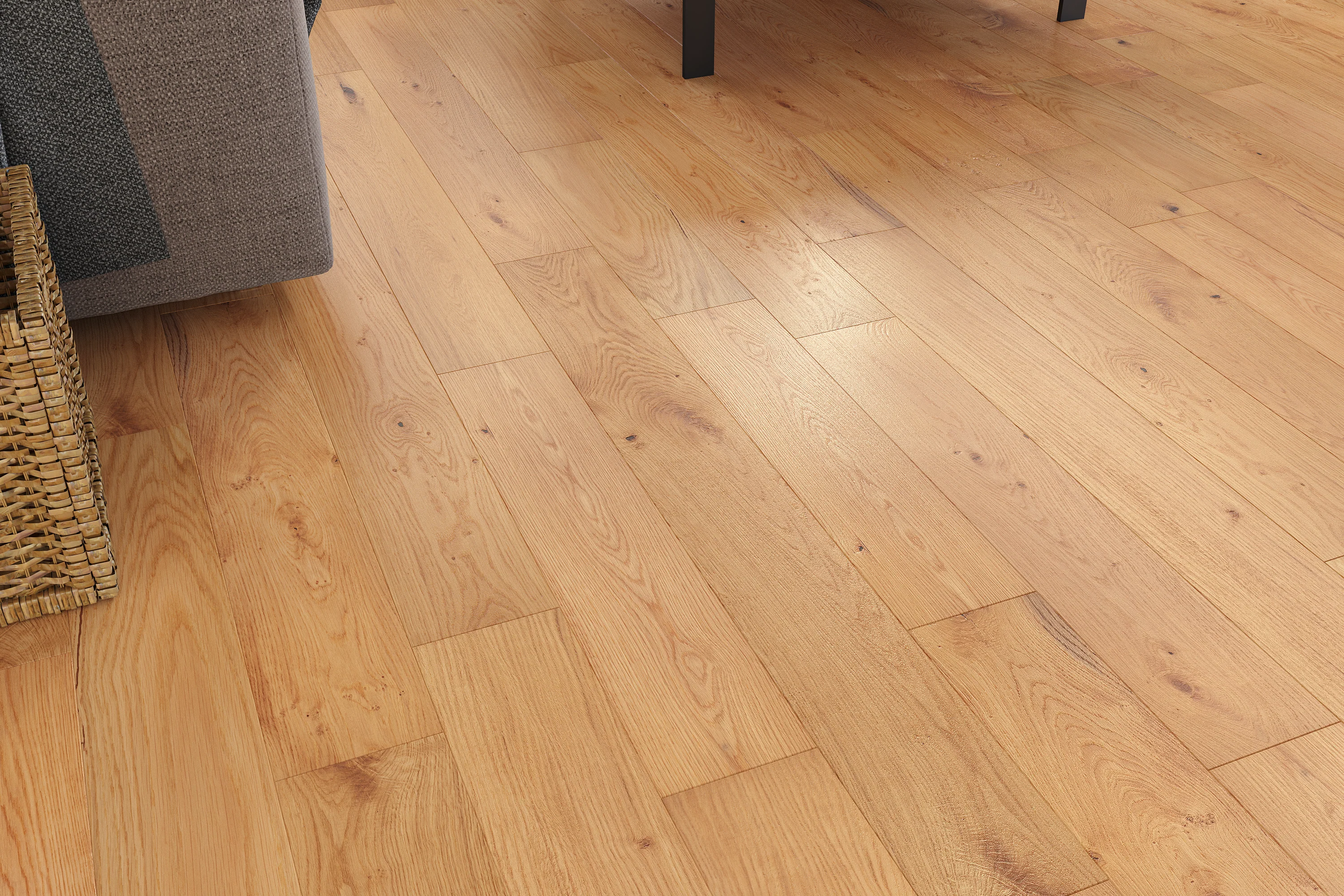Ballycastle Natural Oak 14mm Engineered Wood Flooring - Image 3