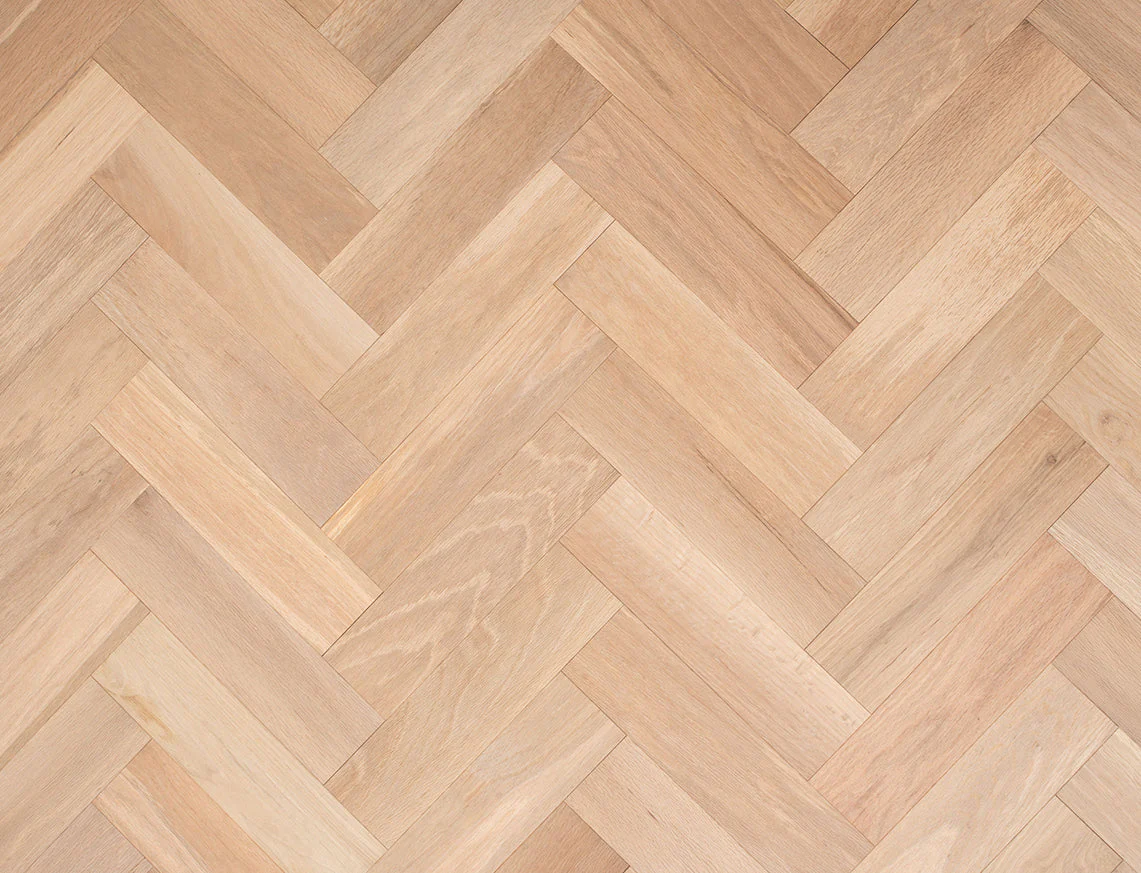 Verona Brightwood Herringbone Oak Engineered Wood Flooring - Image 5