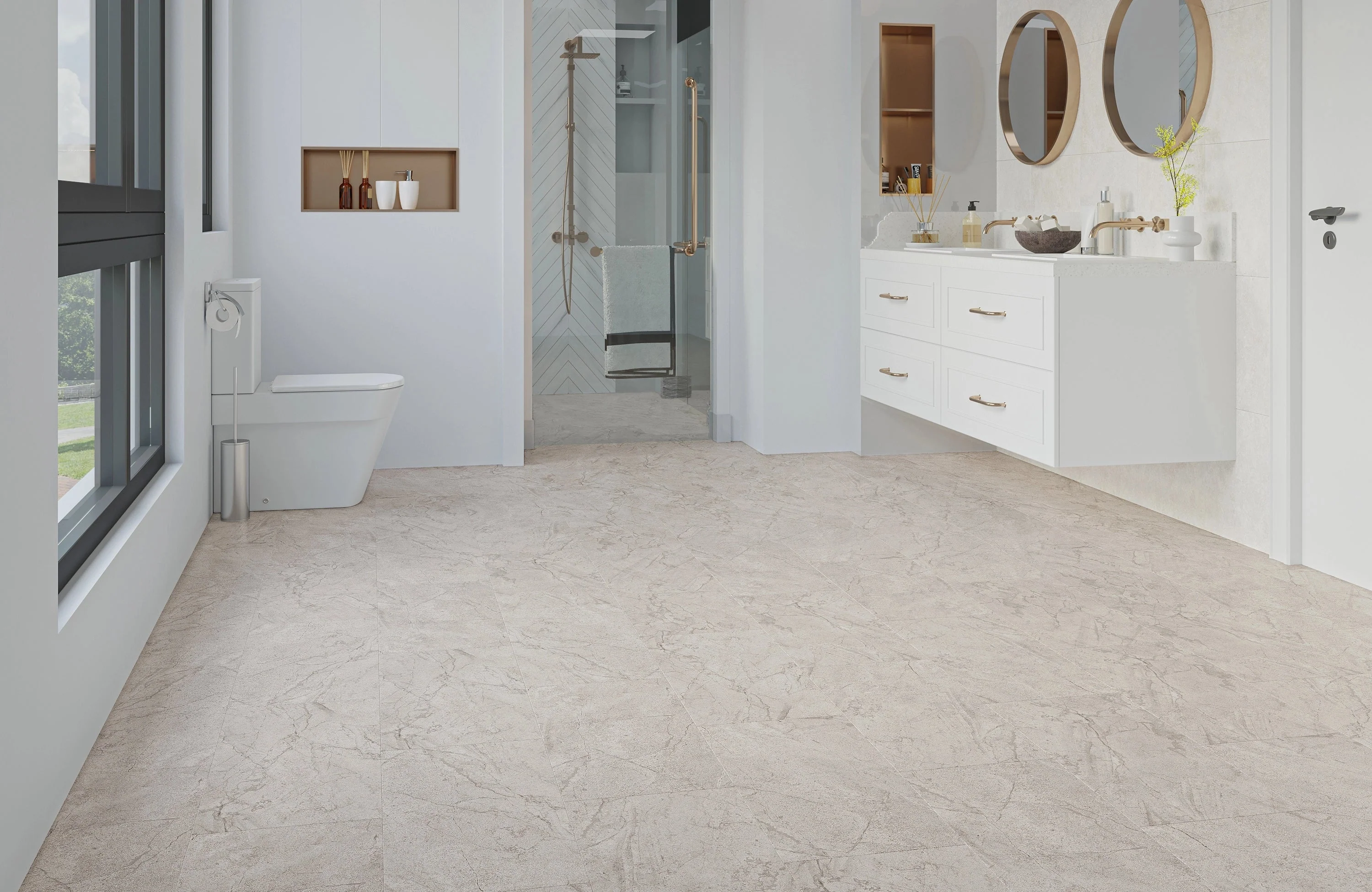 Endura Chester 6.5mm SPC Rigid Core Luxury Vinyl Tile LVT Click Flooring - Image 3