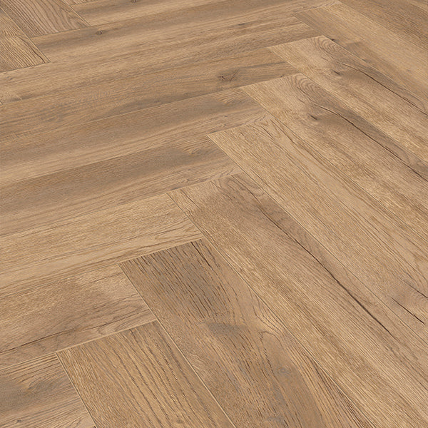 Forenzo Majestic Oak Wide Herringbone Laminate Flooring - Image 4