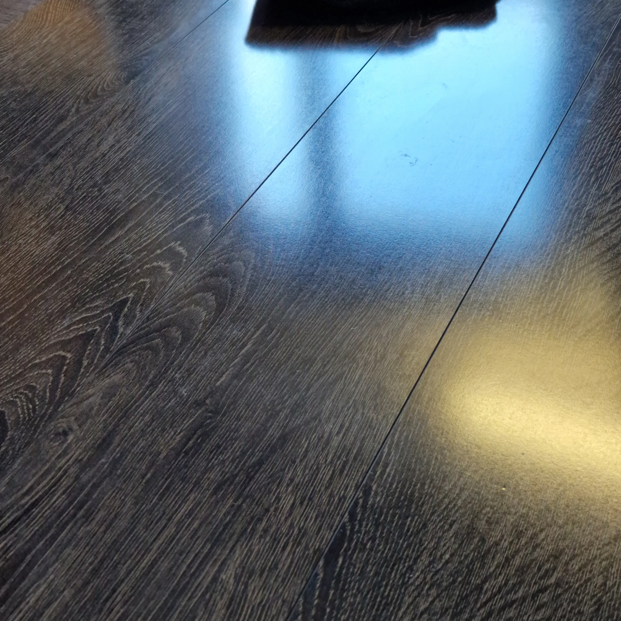 High Gloss Black Granite 8mm Laminate Flooring - Image 14