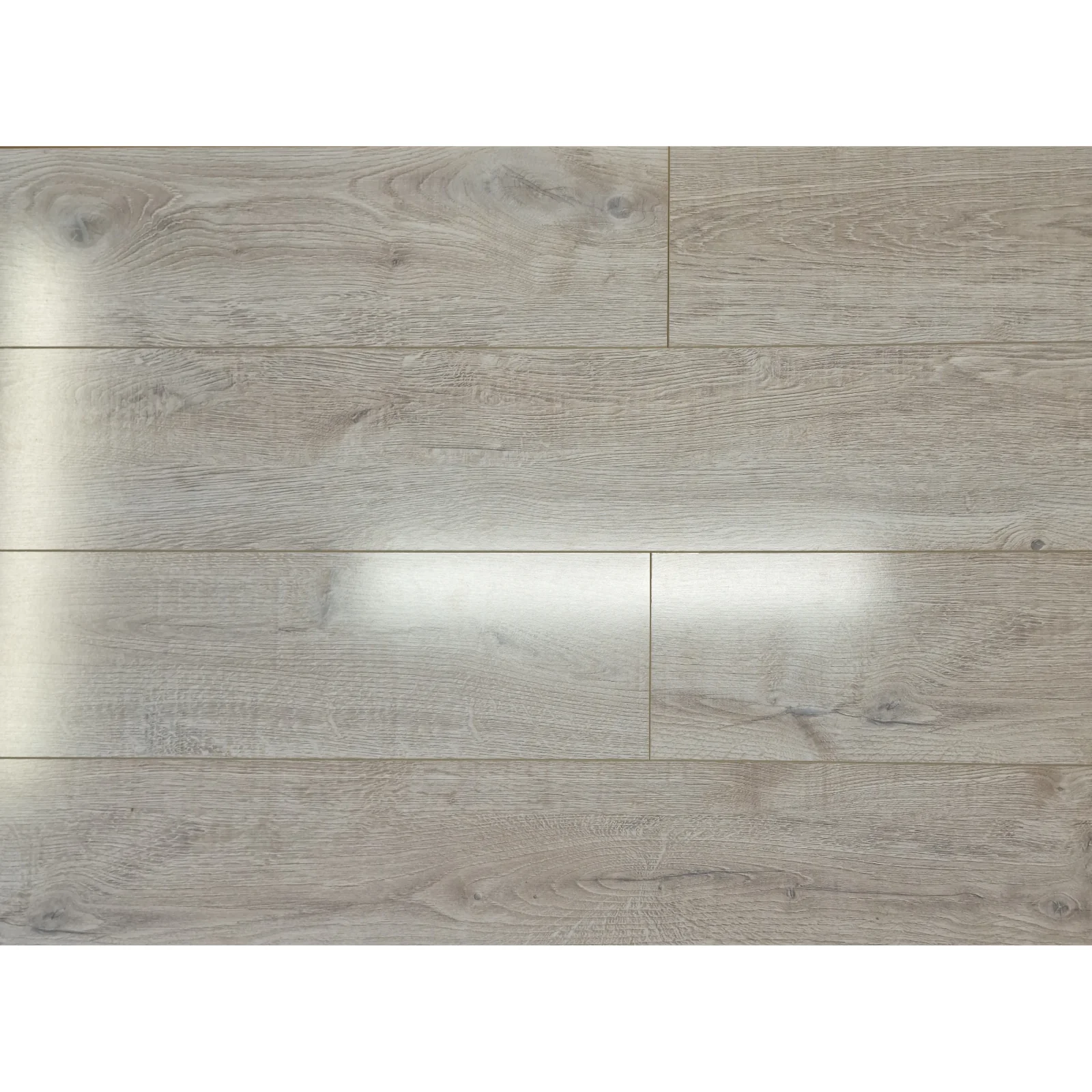 High Gloss Silver Laminate Flooring - Image 3
