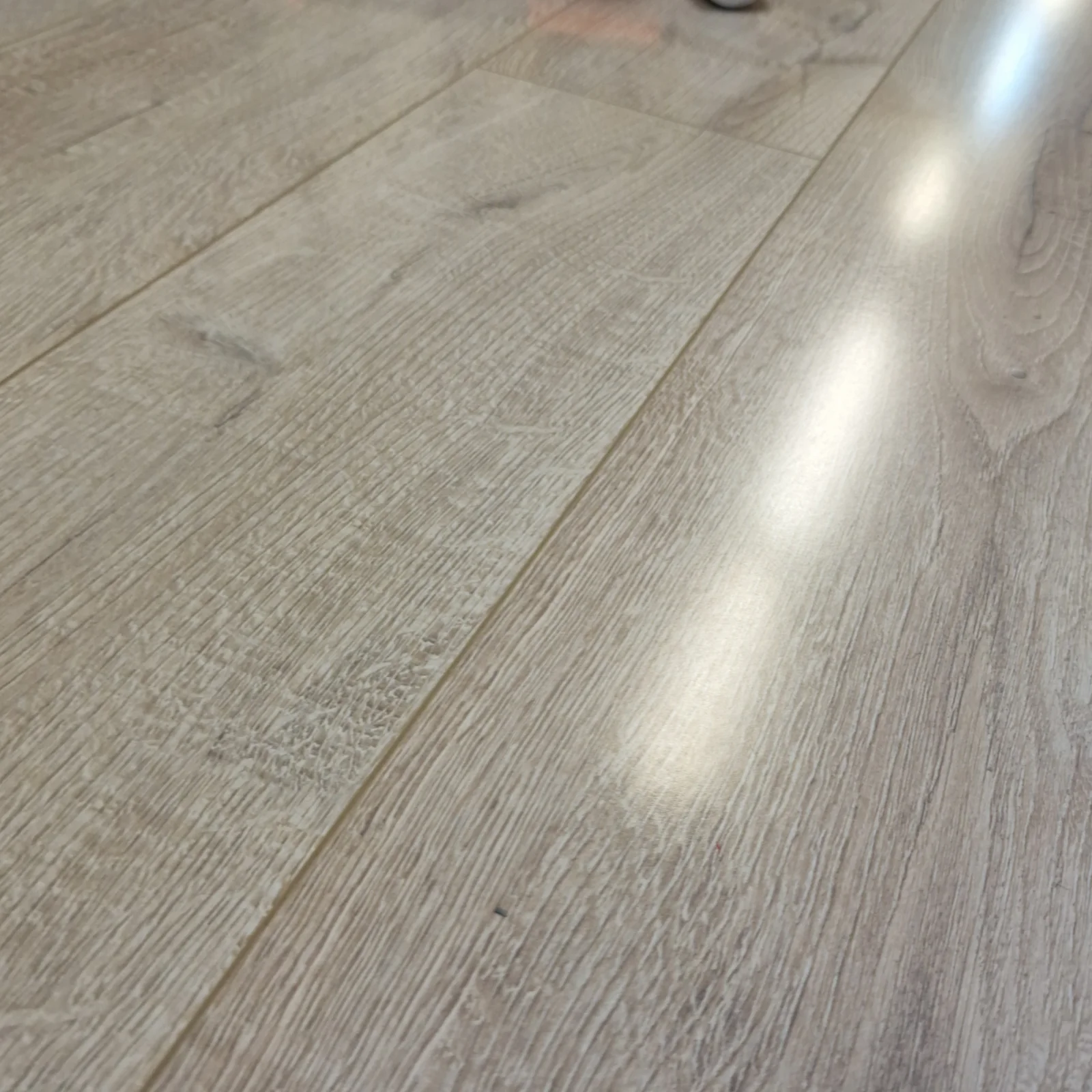 High Gloss Silver Laminate Flooring - Image 5