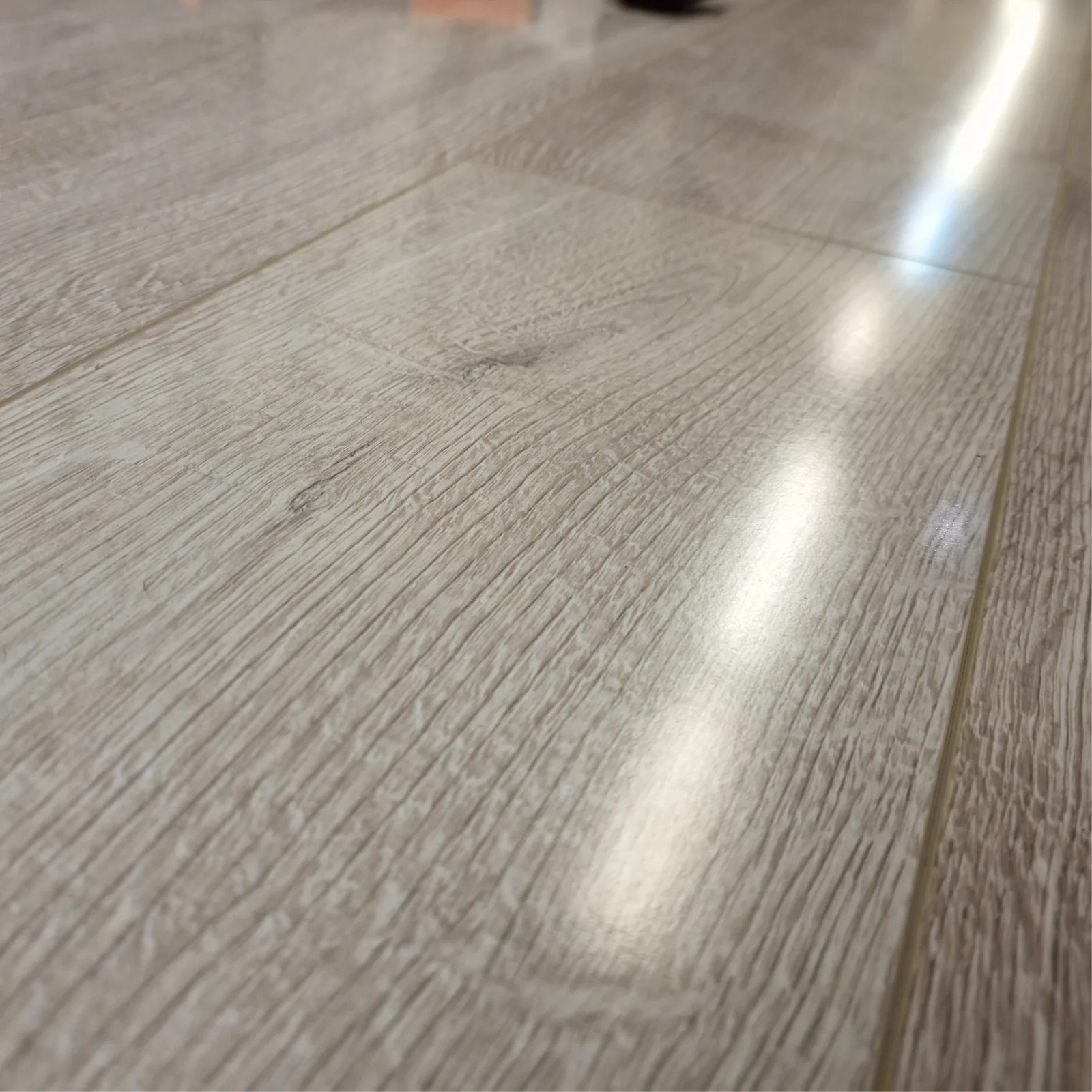 High Gloss Silver Laminate Flooring - Image 8