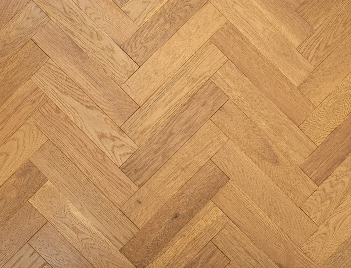 Holloway Harrogate Oak 15mm Herringbone Engineered Wood Flooring - Image 3