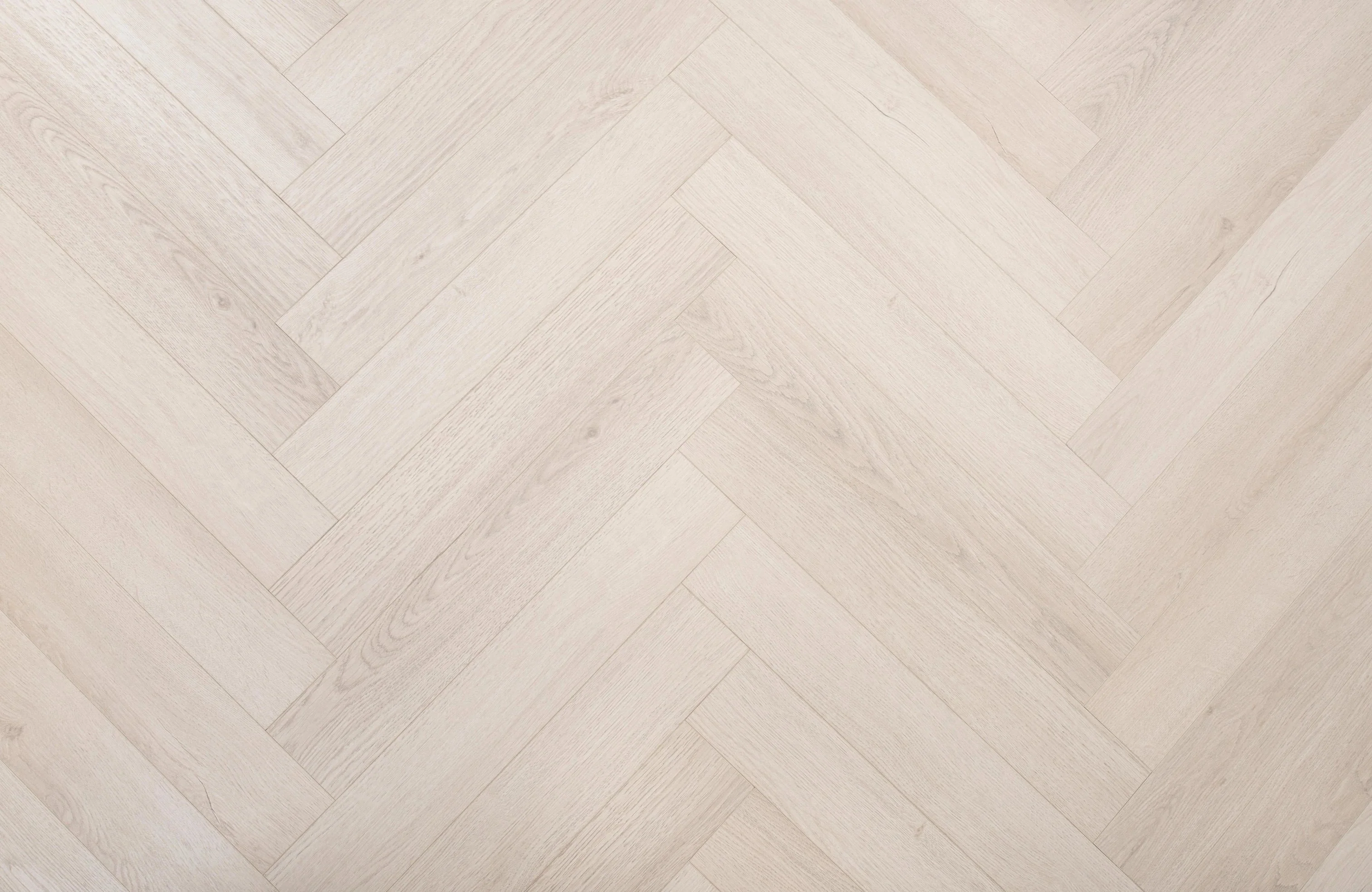 Greige 12mm Ashford Oak Herringbone Laminate Flooring - Image 16