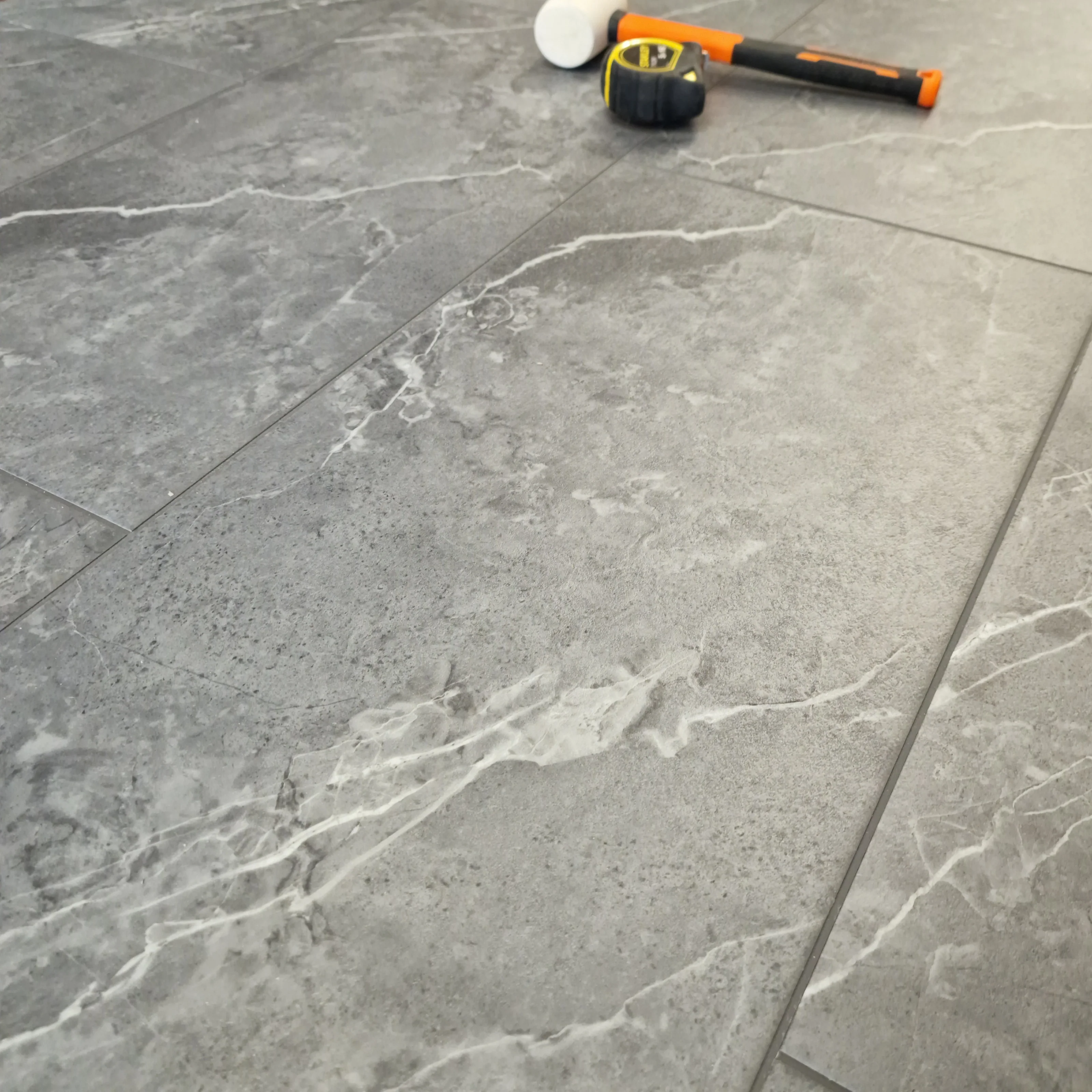 Modena Smoke Oak Plank LVT Rigid Core SPC Click Luxury Vinyl Tile Flooring - Image 8