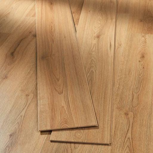 Natural Oak 12mm Waterproof Laminate Flooring - Image 5