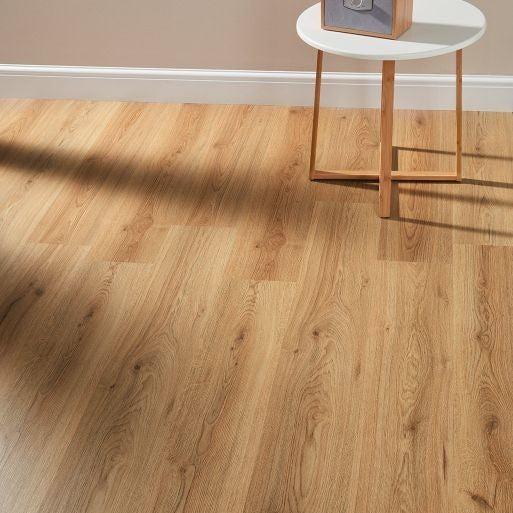 Natural Oak 12mm Waterproof Laminate Flooring - Image 9