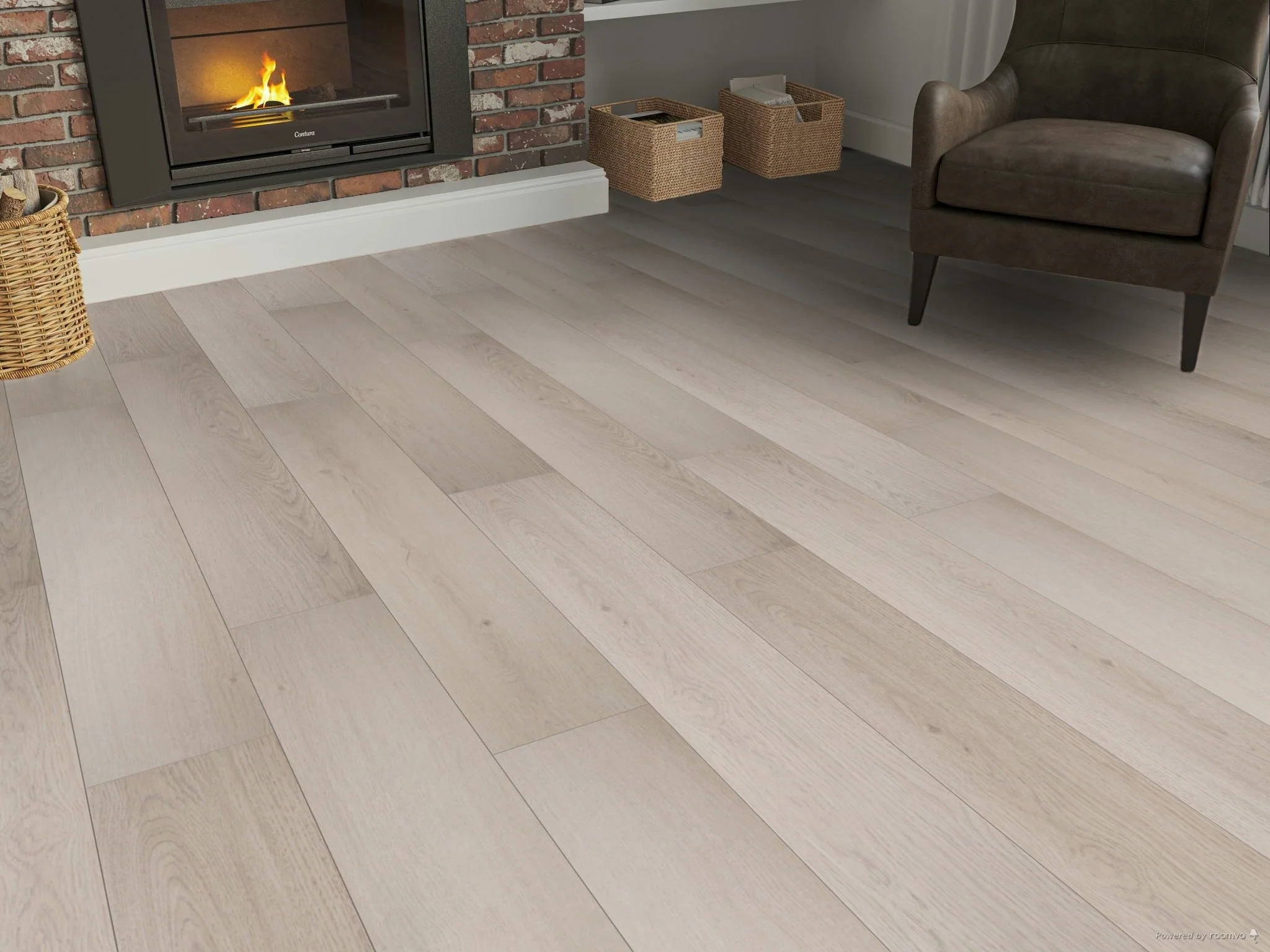 Oakford Brantwood 12mm wide plank Laminate Flooring - Image 4