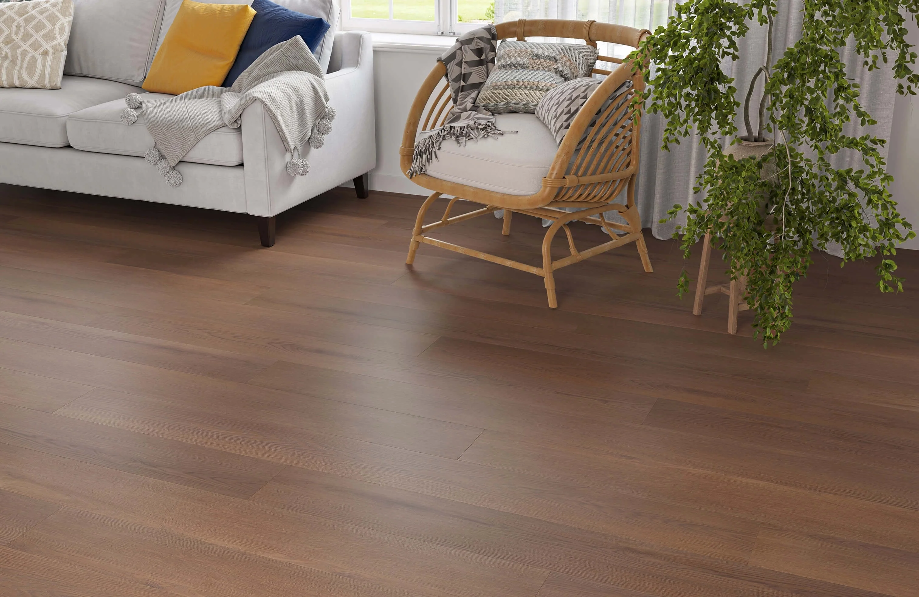 Oakford Highcroft 12mm wide plank Laminate Flooring - Image 5