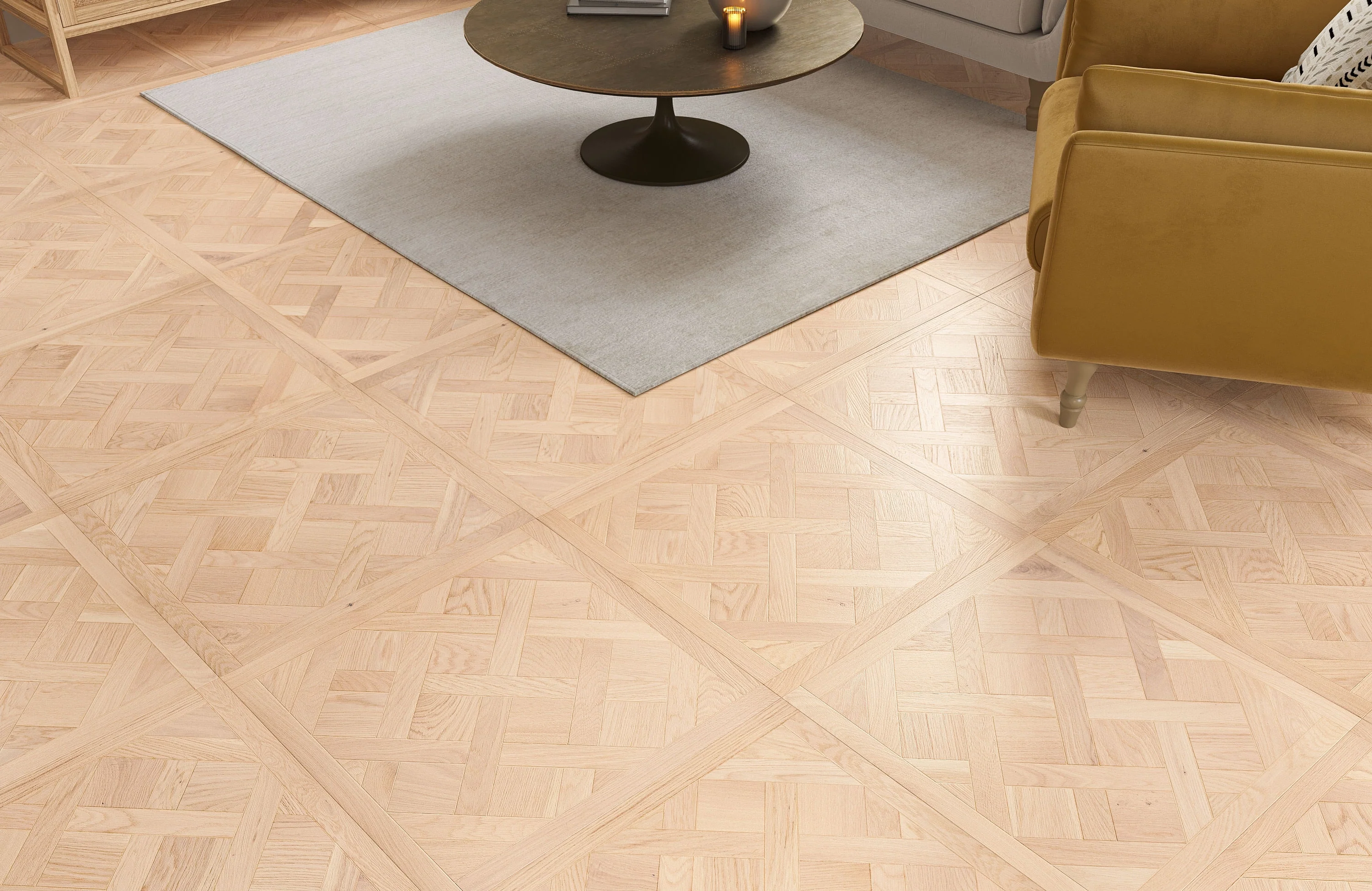 Premium Artisan Oak 14mm Versailles Engineered Wood Flooring - Image 4