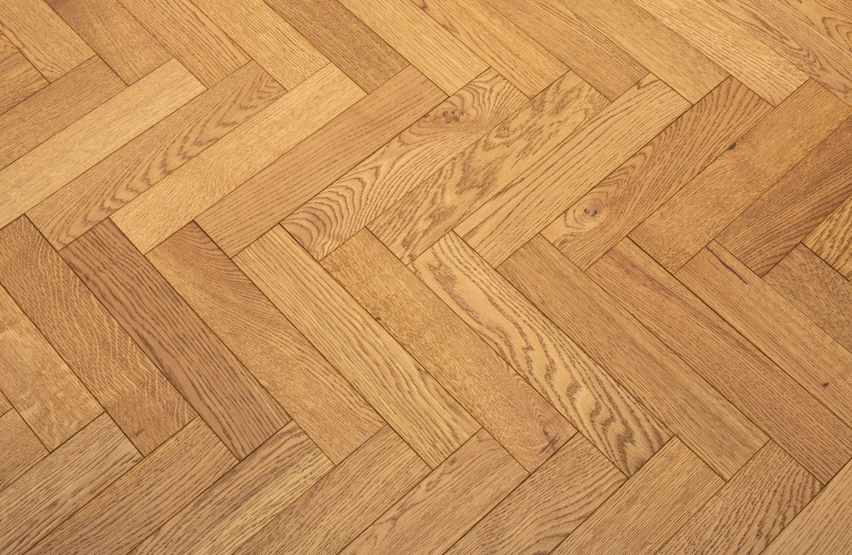 PrimeLine Roston Oak 20mm Herringbone Engineered Wood Flooring - Image 4
