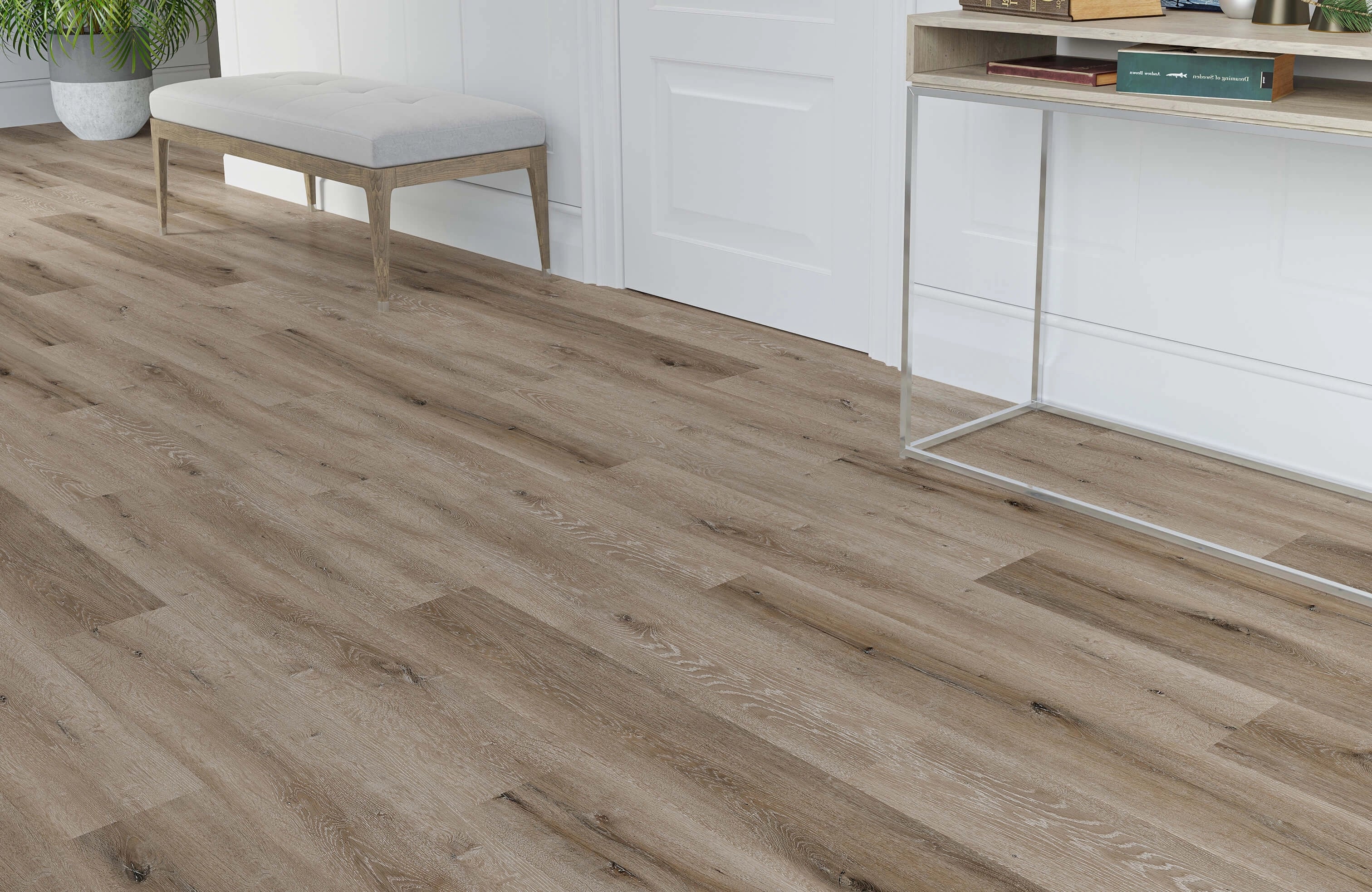 Regency Fairfax Oak 6.5mm Straight Plank LVT Flooring SPC Rigid Core - Image 4