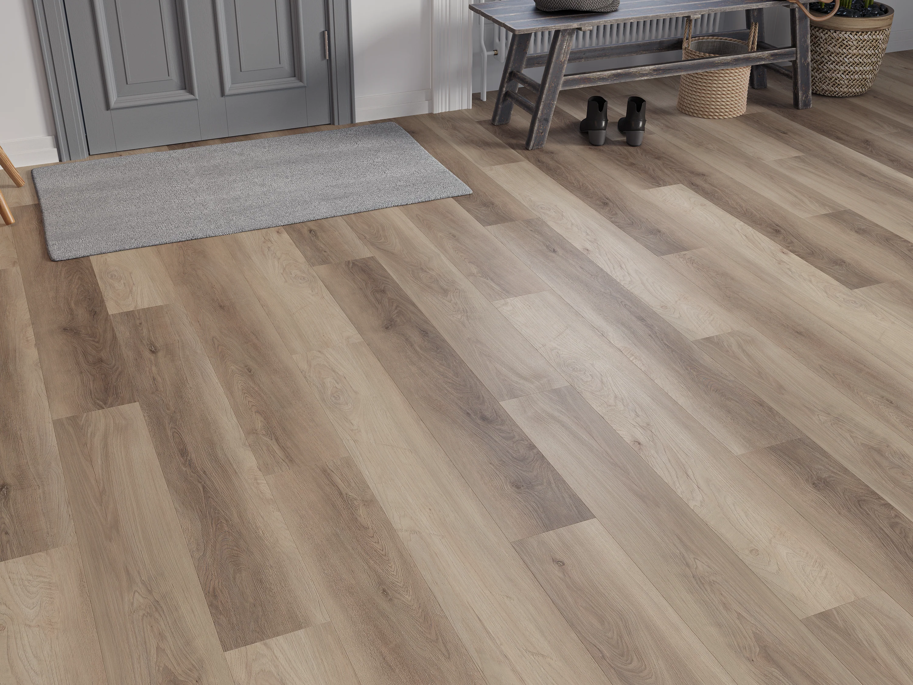 Regency Richmond Oak 6.5mm Straight Plank LVT Flooring SPC Rigid Core - Image 2