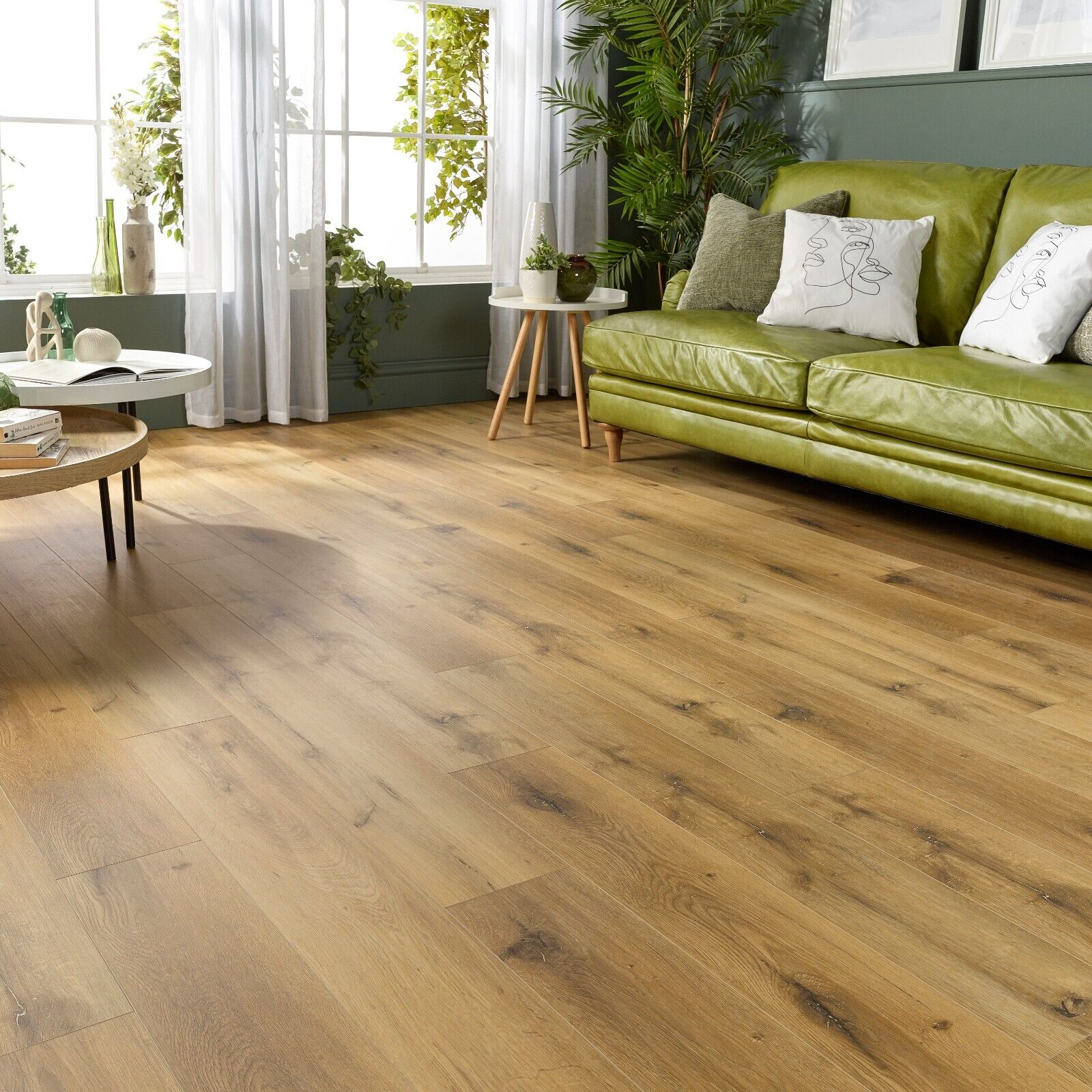 Sovereign Dune Natural Oak 6mm Plank LVT Rigid Core SPC Click Luxury Vinyl Tile Flooring - Image 3