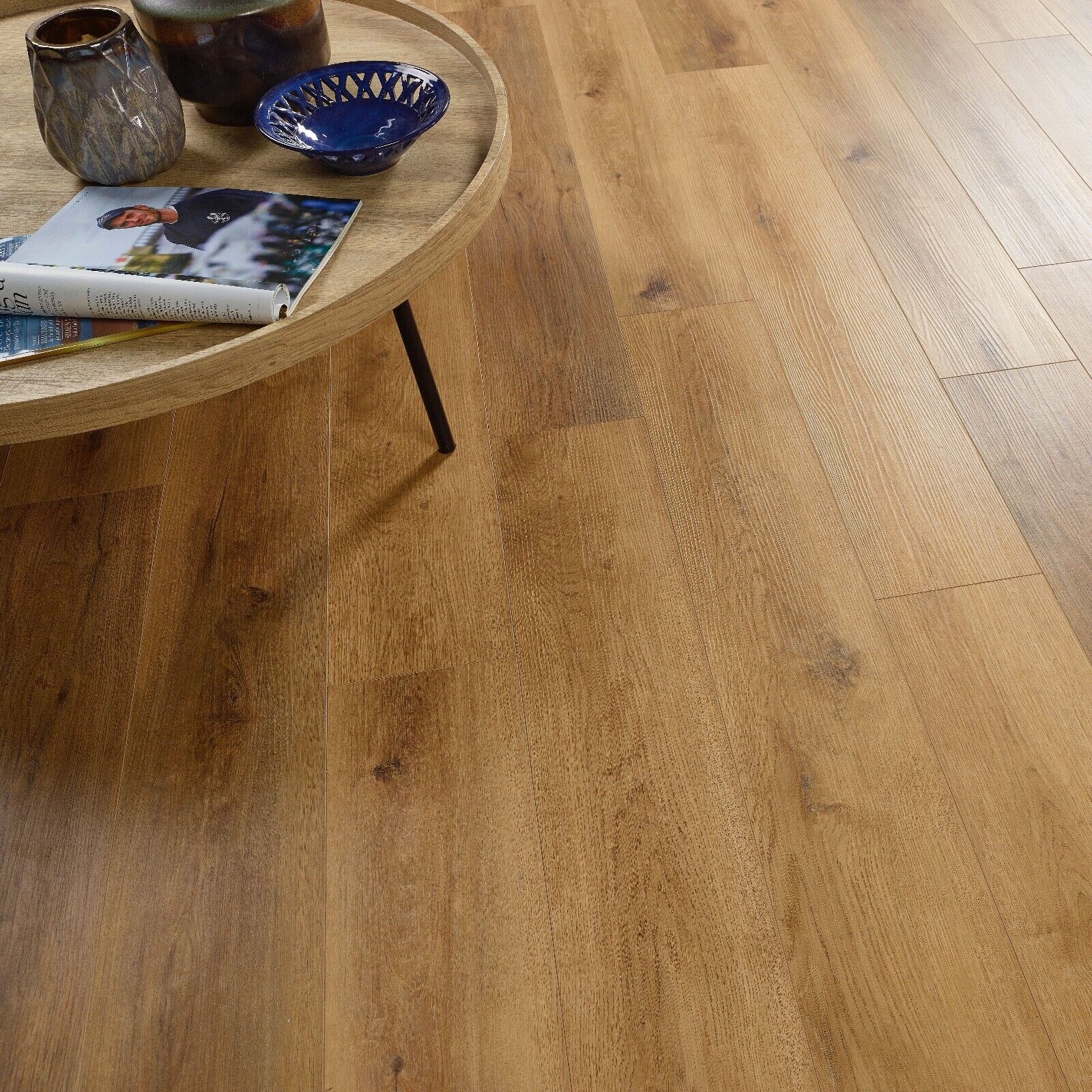 Sovereign Galaxy Oak 6mm Plank LVT Rigid Core SPC Click Luxury Vinyl Tile Flooring - Image 3