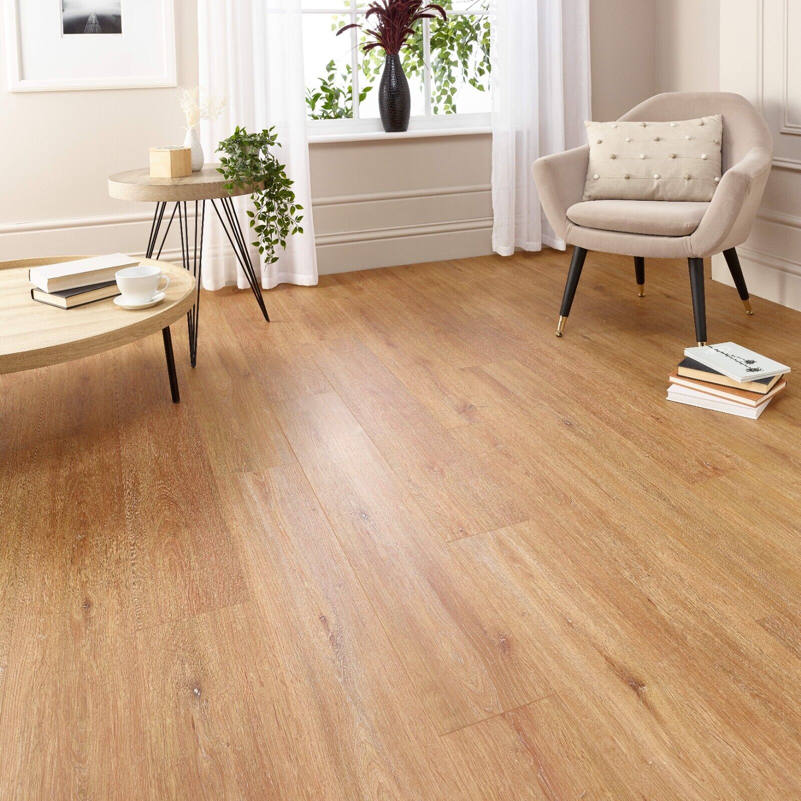 Sovereign Maple Oak 6mm Plank LVT Rigid Core SPC Click Luxury Vinyl Tile Flooring - Image 3