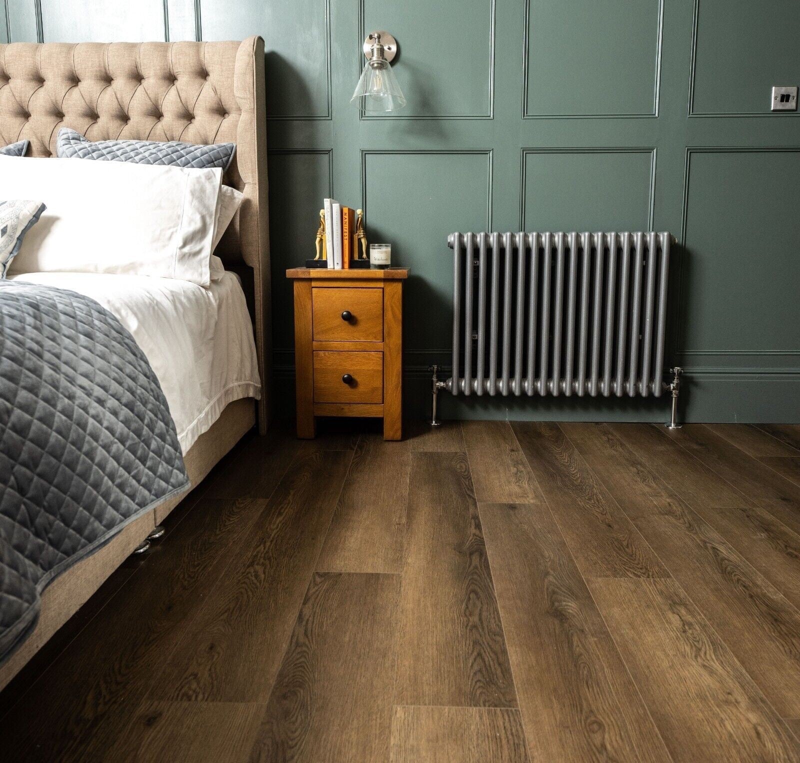Sovereign Nutwood Oak 6mm Plank LVT Rigid Core SPC Click Luxury Vinyl Tile Flooring - Image 2
