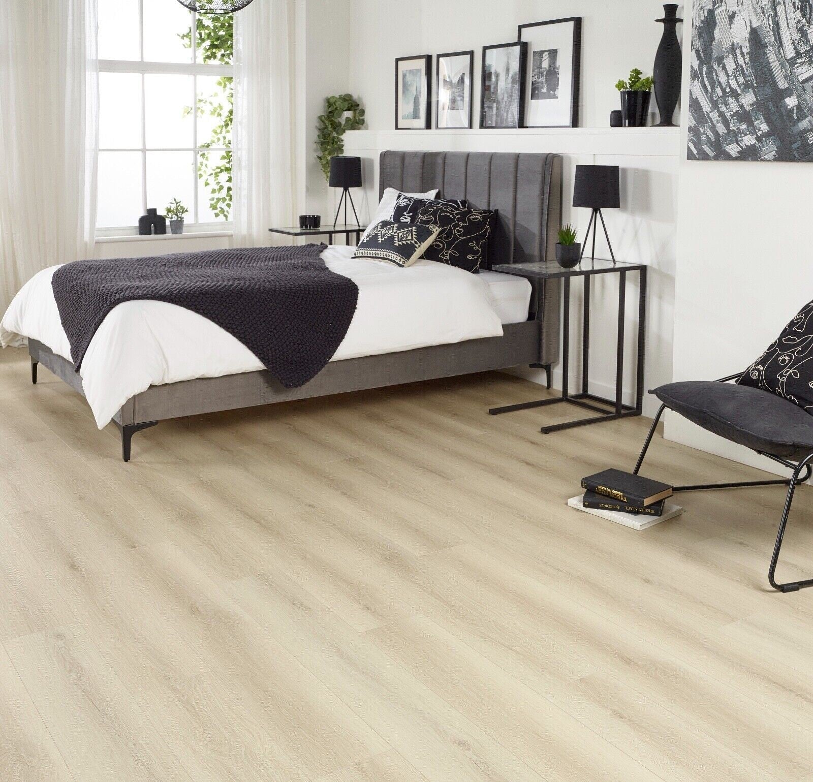 Sovereign Pearl Oak 6mm Plank LVT Rigid Core SPC Click Luxury Vinyl Tile Flooring - Image 3