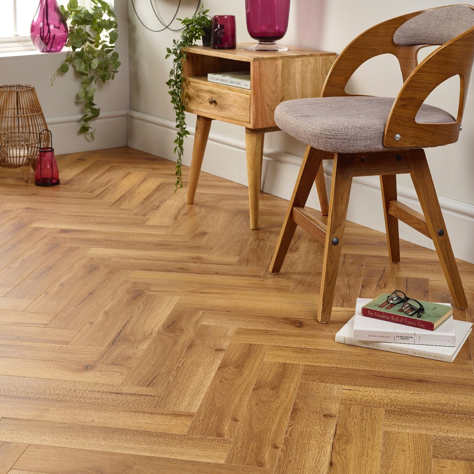 Starward Nova 12mm Herringbone Laminate Flooring - Image 3