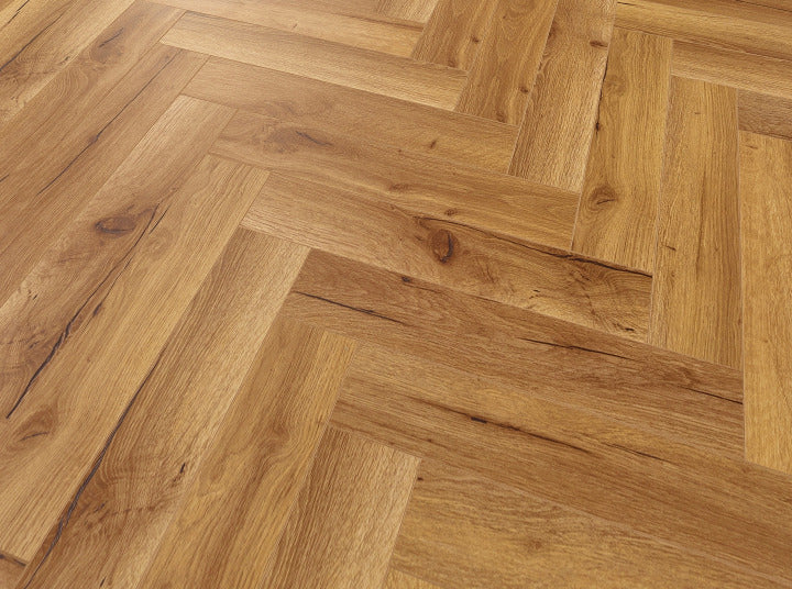 Starward Nova 12mm Herringbone Laminate Flooring - Image 6