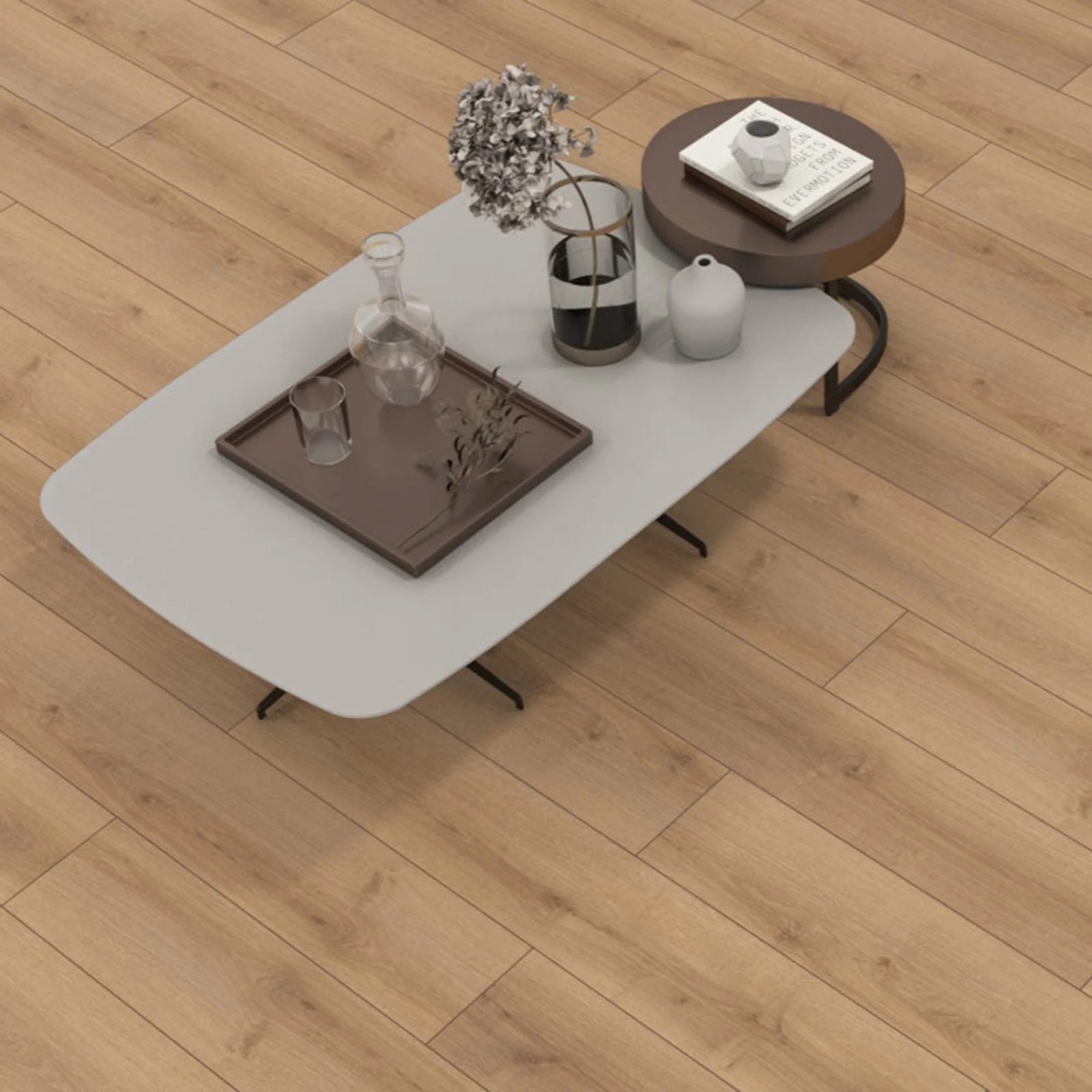 STEP Click XL Natural Mese Oak 12mm AC5 Laminate Flooring - Image 6