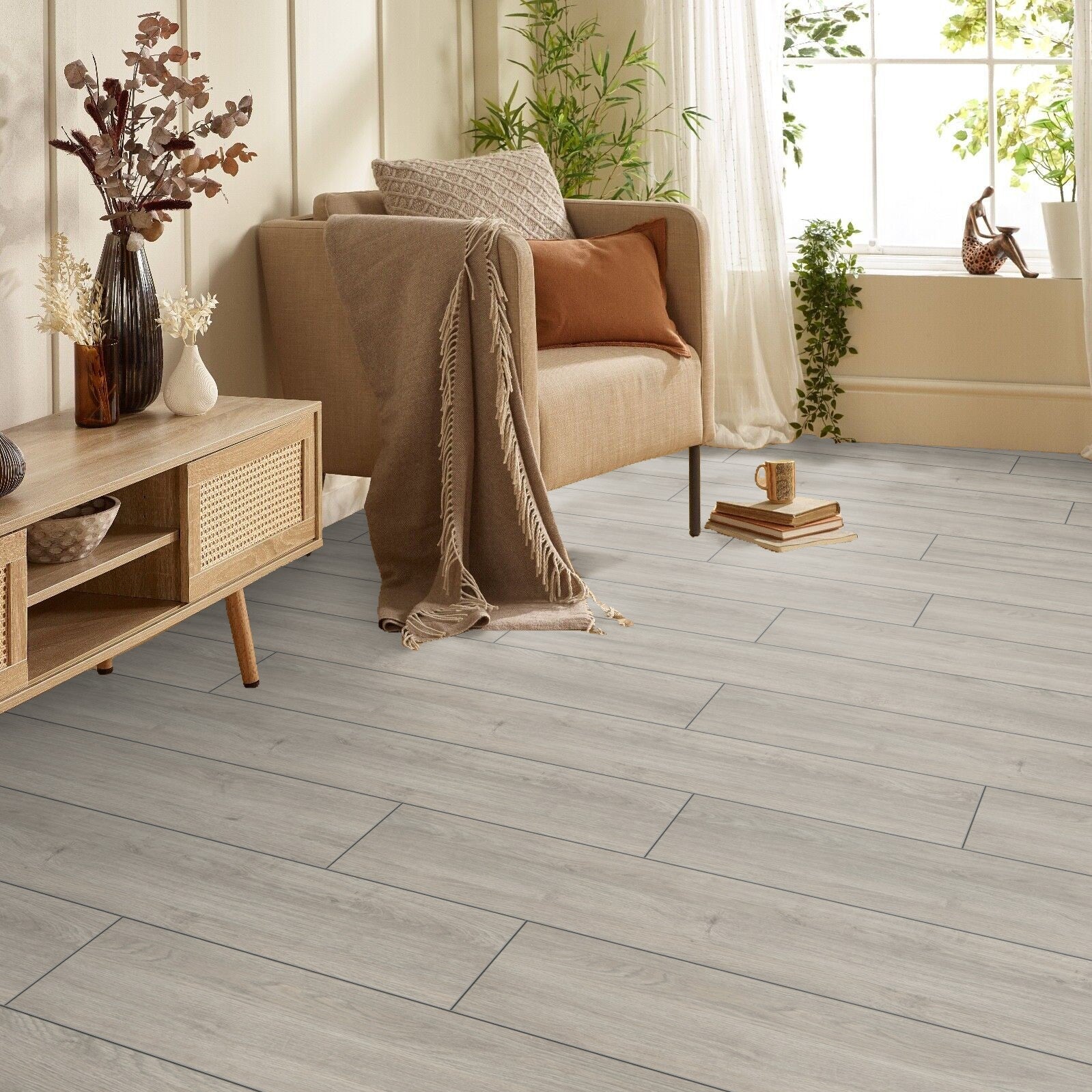 STEP Click XL Devine Grey 12mm AC5 Laminate Flooring - Image 6