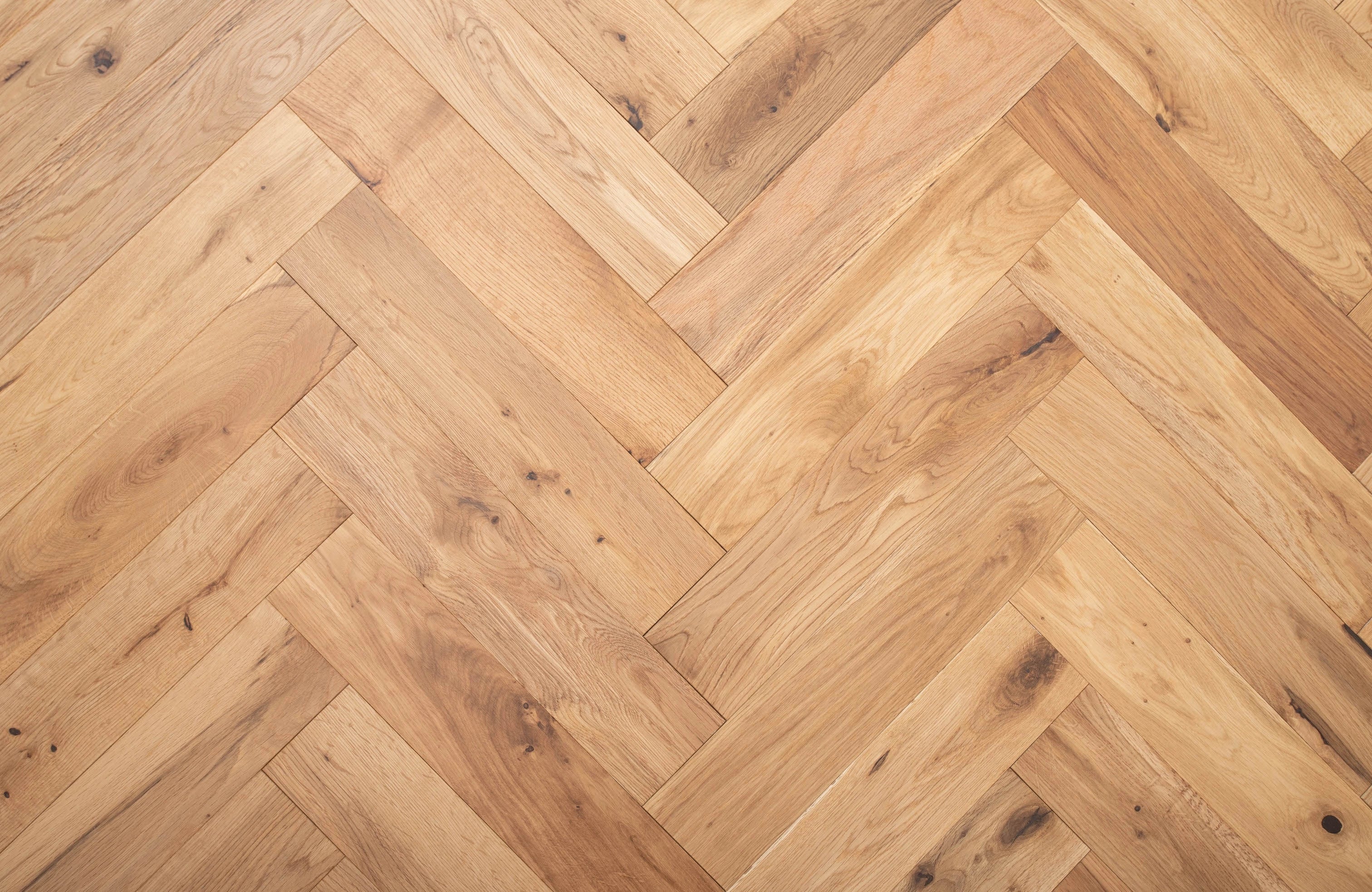 Vionne Timber Solid Oak Herringbone Flooring - Image 3