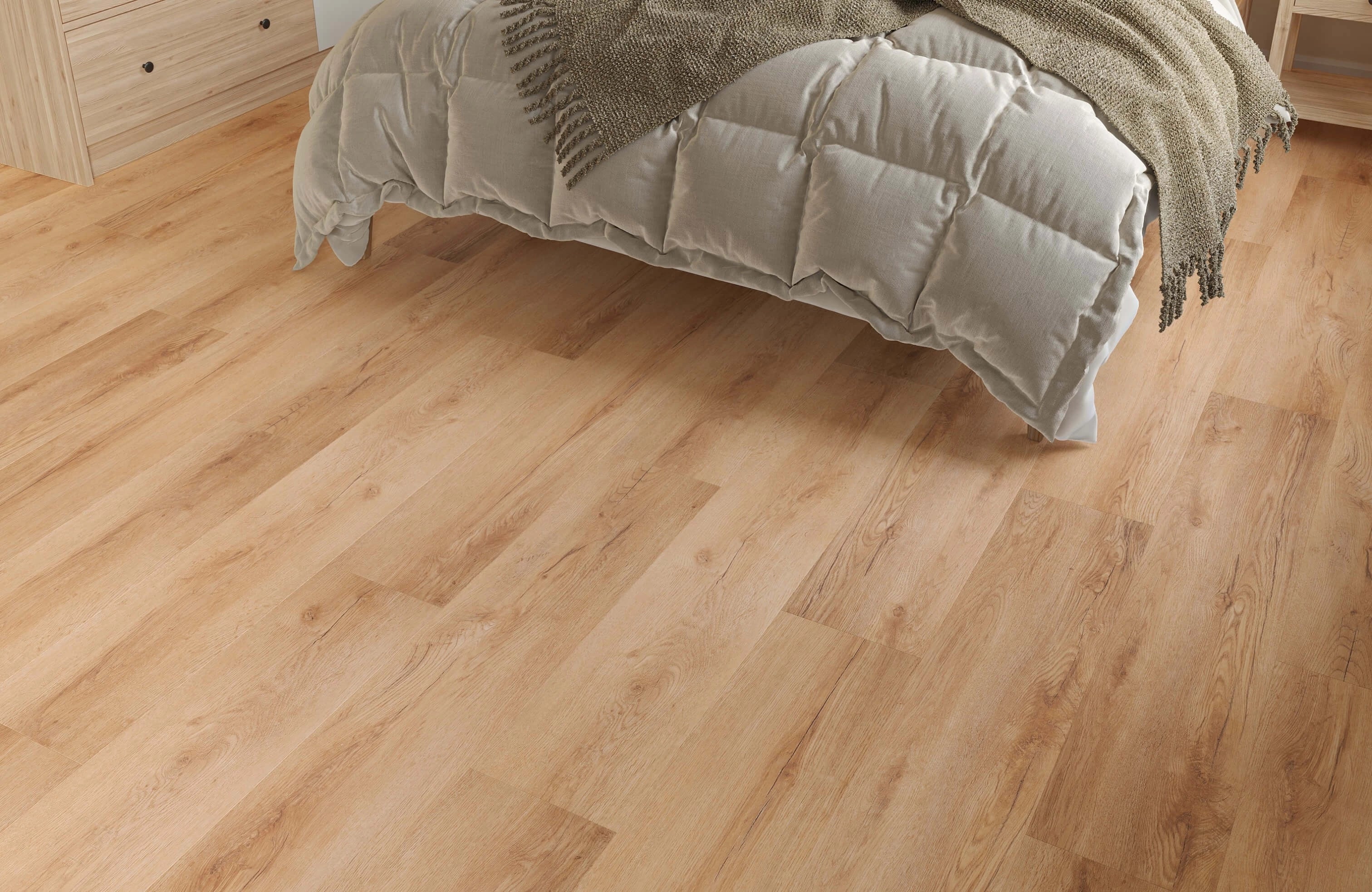 Waterproof Alba Moonlight Natural Oak Glue Down LVT - Image 3