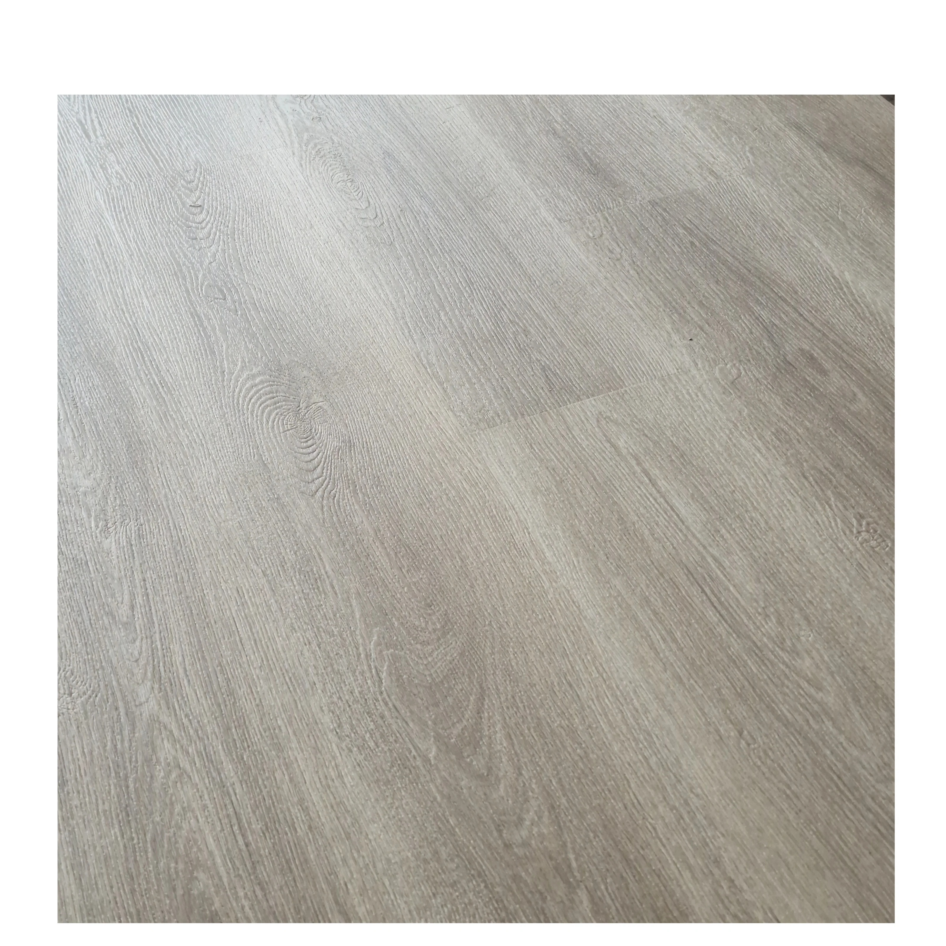 Waterproof Grey Ashen Oak Plank LVT Rigid Core SPC Click Luxury Vinyl Tile Flooring - Image 4