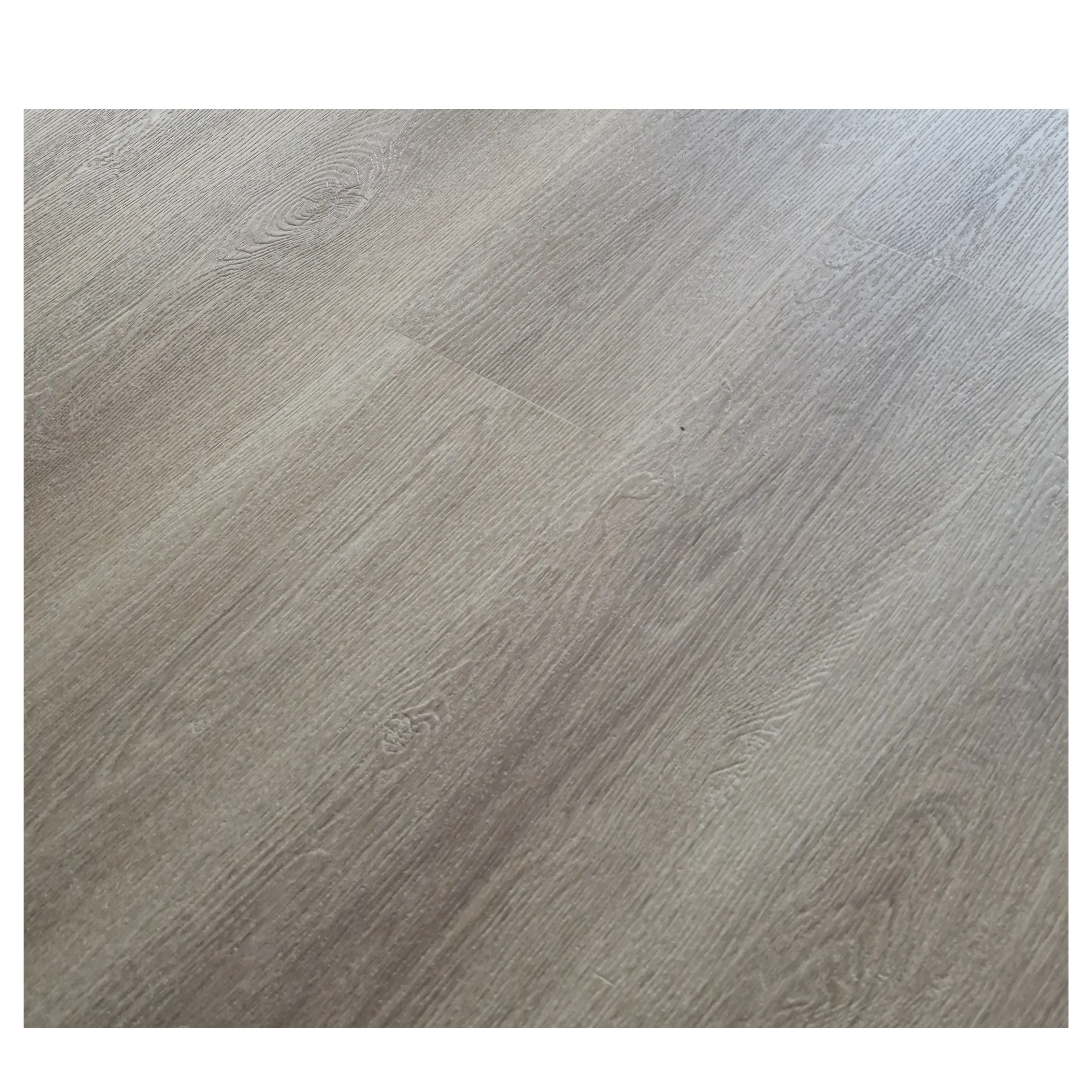 Waterproof Grey Ashen Oak Plank LVT Rigid Core SPC Click Luxury Vinyl Tile Flooring - Image 5