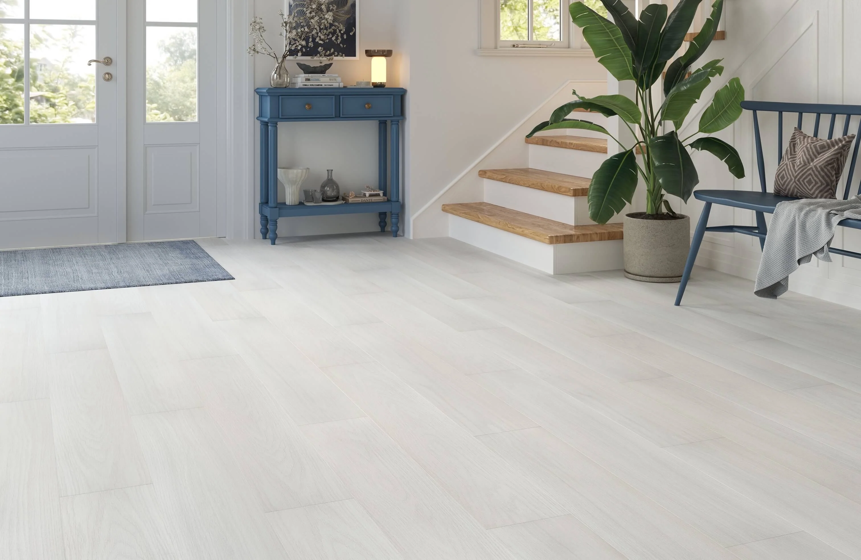 Waterproof Luxury Brightwood Oak 8mm Laminate Flooring