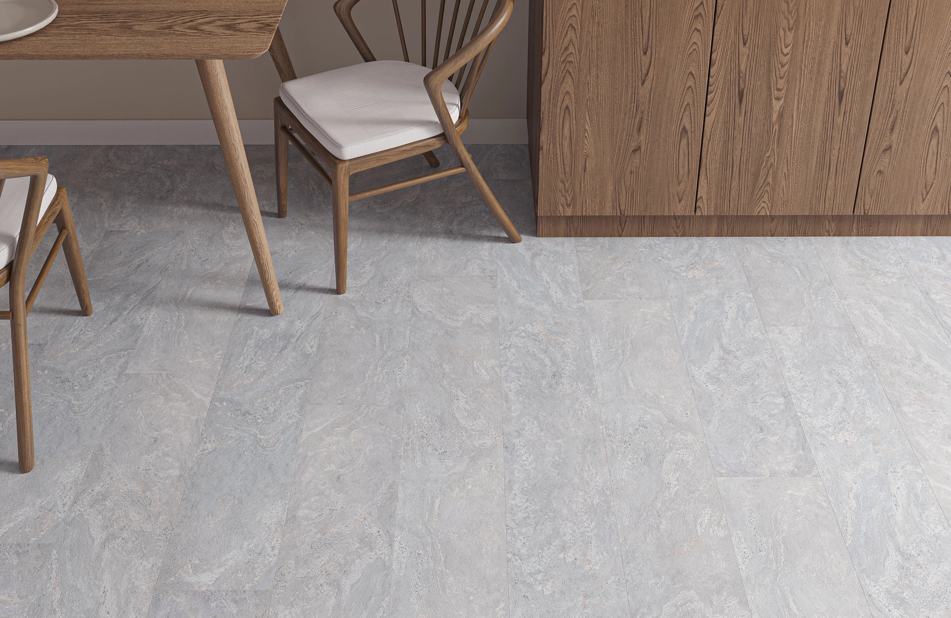 Grey Tile Waterproof Luxury Liora Oak 8mm Laminate Flooring - Image 3