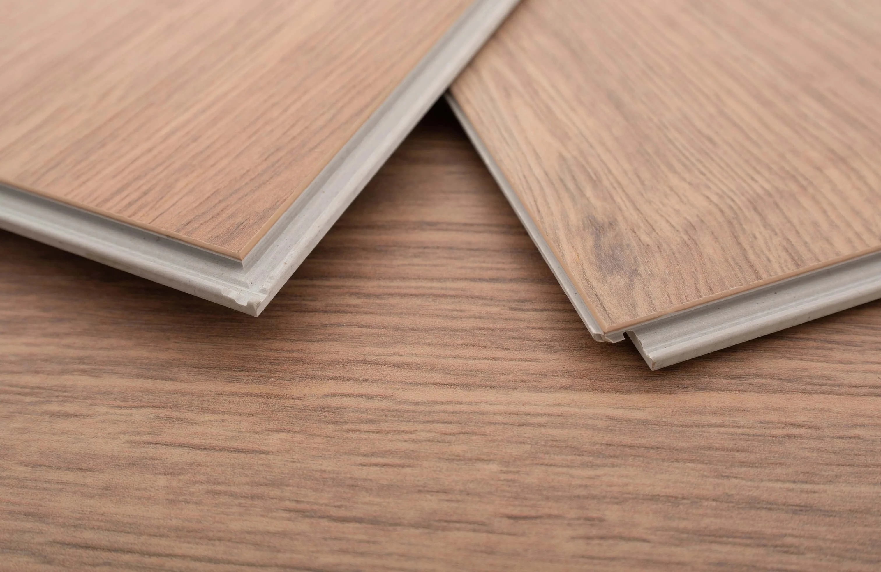 Waterproof Warmstone Oak Herringbone 8mm Rigid Core SPC 3D Click Luxury Vinyl Tile Flooring - Image 2