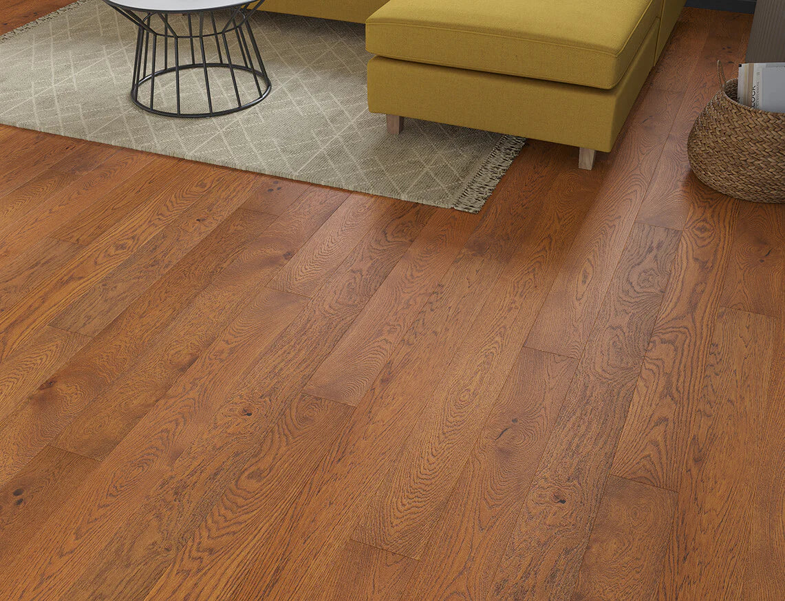 Woodland Brackenwood Oak 14mm Long Board Engineered Wood Flooring - Image 4